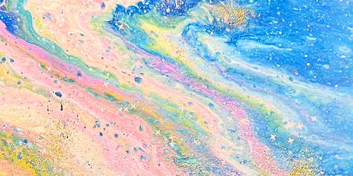 Zodiac Paint Pour Class | Grace Noel Art