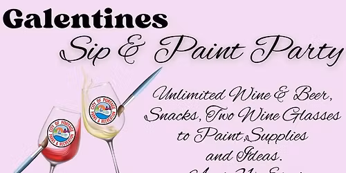 Galentines Sip & Paint Party
