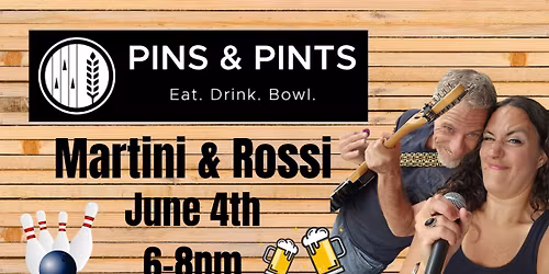 Martini & Rossi Pins and Pints