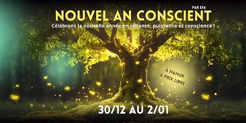 NOUVEL AN CONSCIENT par EFA