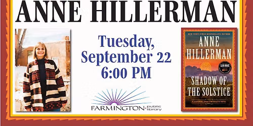 Anne Hillerman Author Talk and Book Signing