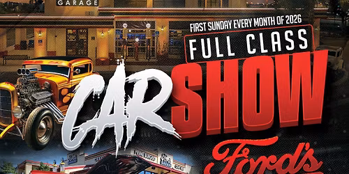 MSP FULL CLASS CAR, TRUCK, AND MOTORCYCLE SHOW AT FORDS GARAGE FIRST SUNDAY OF EVERY MONTH
