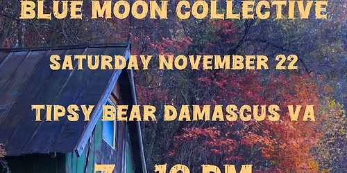 Blue Moon Collective @ The Tipsy Bear! 
