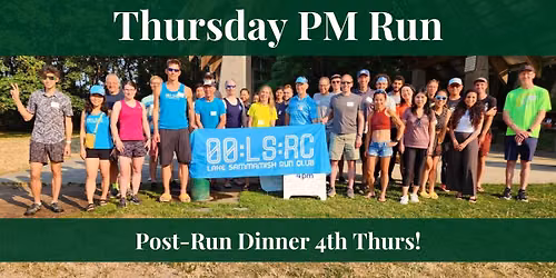 LSRC Thursday Evening Run (4th Thursday: Bridle Trails CW)