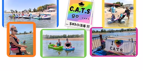 C.A.T.S go... Swimming!! \ud83e\ude74\u2600\ufe0f\ud83d\udea3\ud83c\udffc\ud83d\udd76\ufe0f