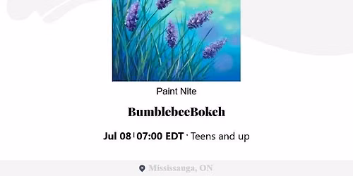 Paint Nite at East Side Mario\u2019s Heartland