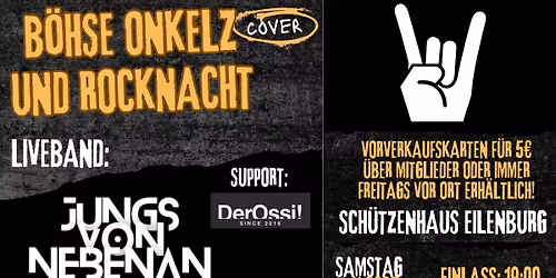 Onkelz und Rockabend - Live-Band in Eilenburg