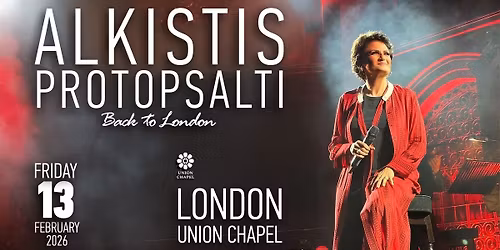 Alkistis PROTOPSALTI returns to London!