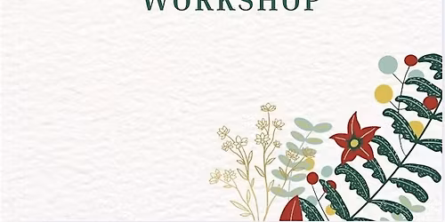 Aromatherapy at Christmas Workshop