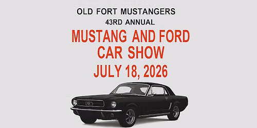 OFMC 43rd Annual Mustang and Ford Car Show
