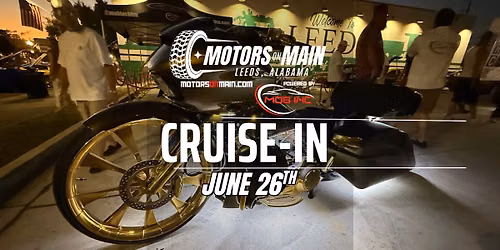 Motors on Main June Cruise-In benefiting S.A.F.E.R. Together 