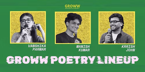 Groww Poetry Lineup