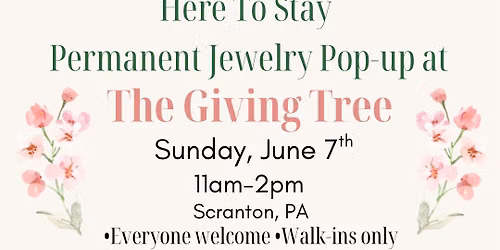 Permanent Jewelry Pop-up @ The Giving Tree