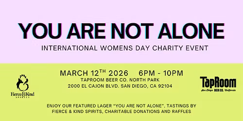 You Are Not Alone Charity Event