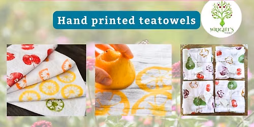 Girls Night Out - Hand Printed Tea Towels