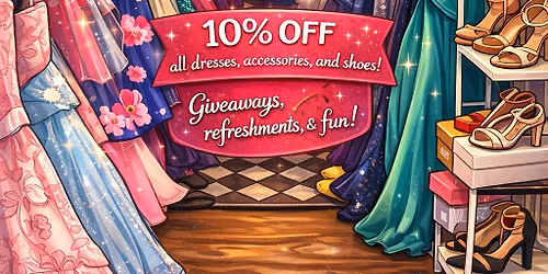 Prom Party - Consignment Sale! \ud83e\udea9