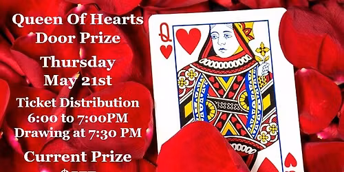 Queen Of Hearts Door Prize