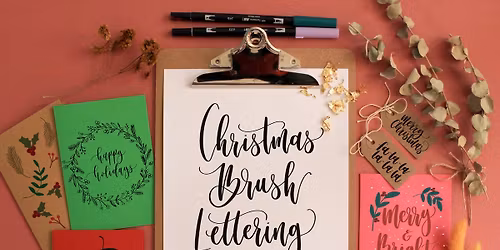 Beginners Christmas Brush Calligraphy Workshop