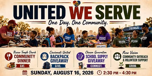 UNITED WE SERVE: One Day. One Community.