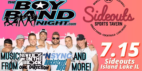 The Boy Band Night at Four Winds Casino South Bend - Ribbon Town Ballroom