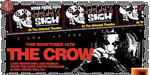 WMSE Friday Night Freak Show - The Crow