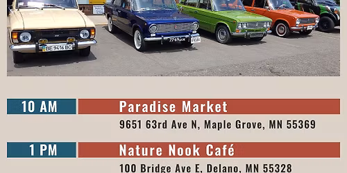 Former USSR Classic Cars Owners - MEET and Show - See Description