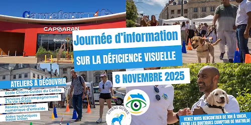 Journ\u00e9e d'information sur la d\u00e9ficience visuelle \u00e0 Cap Saran 