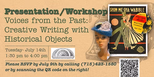 Voices from the Past: Creative Writing with Historical Objects