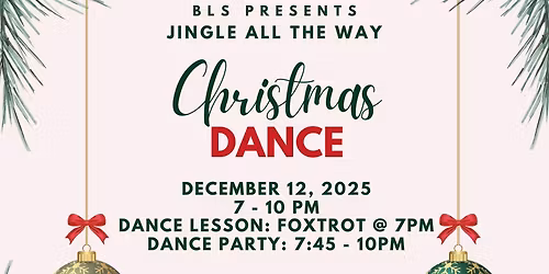 BLS Jingle All the Way Christmas Dance