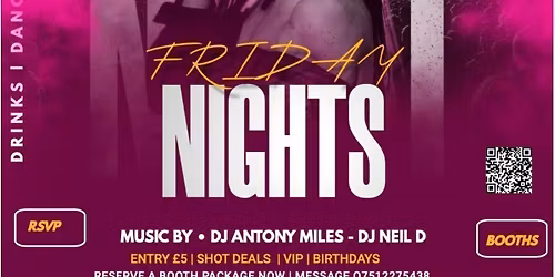 SUNDOWN FRIDAYS 
