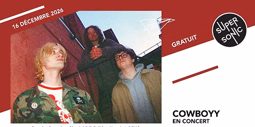 Cowboyy en concert au Supersonic (Free entry)