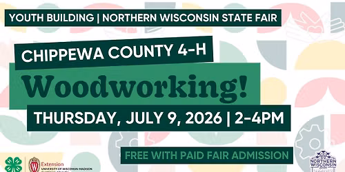 Woodworking at the Northern Wisconsin State Fair!