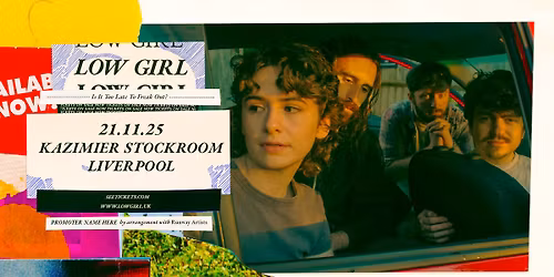LOW GIRL + Seagoth + Vestibule | Kazimier Stockroom - Liverpool