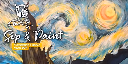 Join Brush Party to paint 'Nearly Starry Night' in Windsor