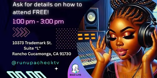 Content Creators and Live Streamer Workshop