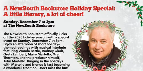 A NewSouth Bookstore Holiday Special: A little literary, a lot of cheer!