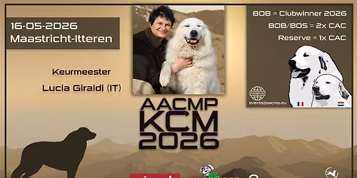 Kampioenschapsclubmatch AACMP | Chien de Montagne des Pyr\u00e9n\u00e9es