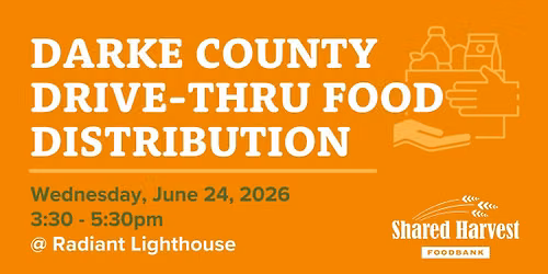 Darke County Drive-Thru Food Distribution