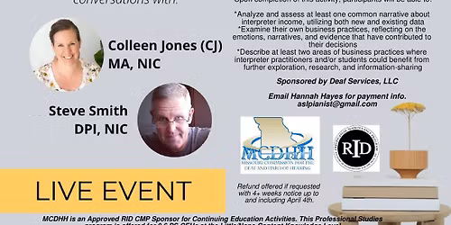 National ASL Interpreter Income Study: Results & Ethical Discussion for St. Louis Interpreters