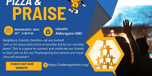Pizza and Praise Night 
