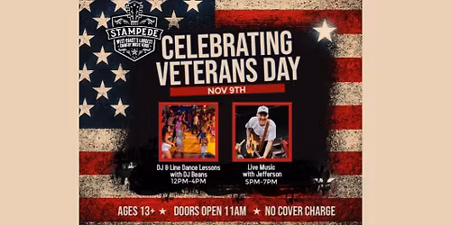 Veterans Day Celebration at Stampede