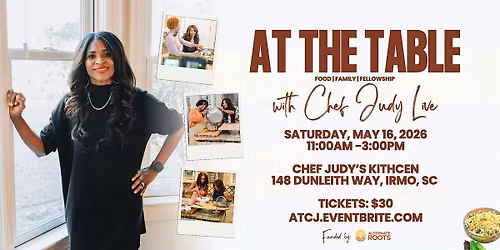At The Table With Chef Judy Live (June)
