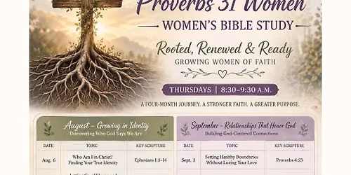 Women of Worship & Wisdom every Thursday
