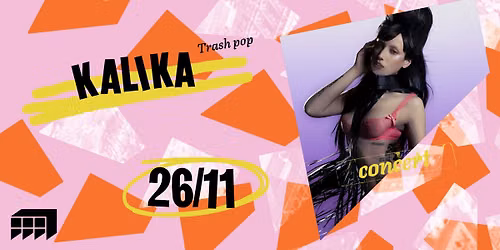 KALIKA en concert (trash pop) \u00b7 March\u00e9 Gare LYON