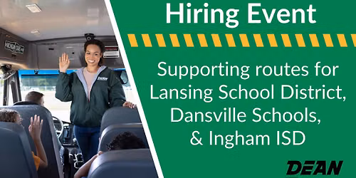 Lansing School Bus Career Open House