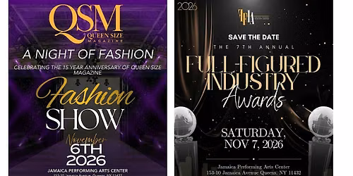 The 2026 Full Figured Industry Awards and Fashion Show (Two-Day Event)