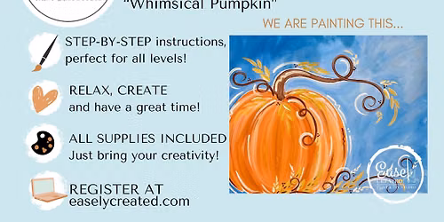 "Savings Saturday" $25 Paint Class 16x20 Canvas at Easely Created