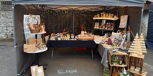 Stand am Weihnachtsmarkt in Niederkleen