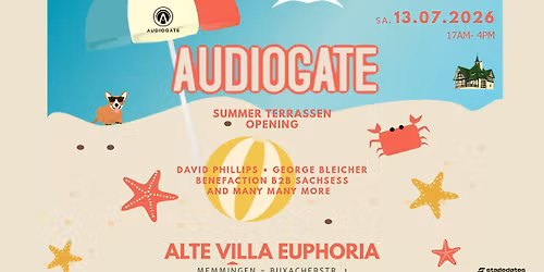 Audiogate - Terrassen Opening Villa Euphoria 