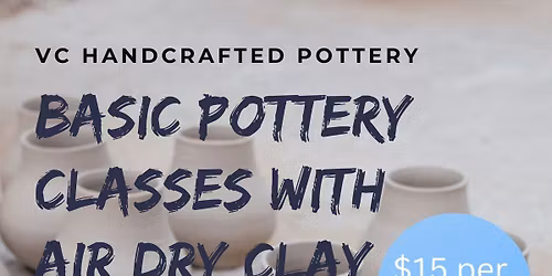 Pottery with VC Handcrafted Pottery 